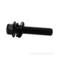 Black Carbon Steel Hex Flange Bolt